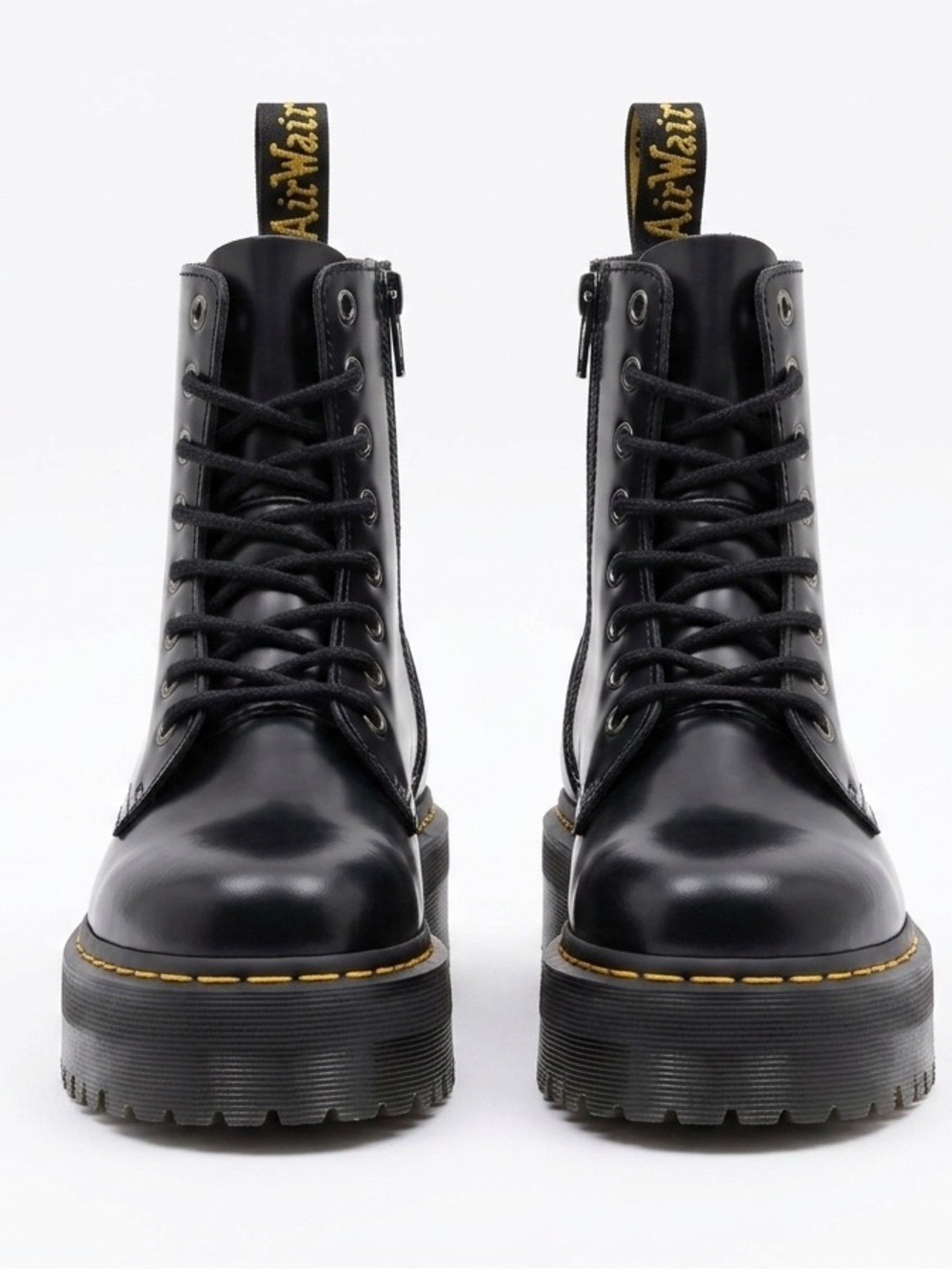 DR.MARTIENS JADON BOOT SMOOTH LEATHER PLATFORMS - Picture 5 of 8